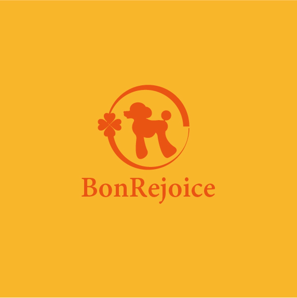 ネットショップ「BonRejoice」のロゴ