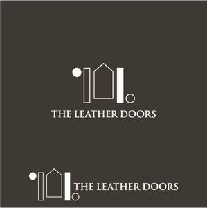 DeeDeeGraphics (DeeDeeGraphics)さんのレザーセレクトショップ「THE LEATHER DOORS」のロゴ制作依頼への提案