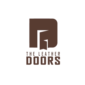ATARI design (atari)さんのレザーセレクトショップ「THE LEATHER DOORS」のロゴ制作依頼への提案