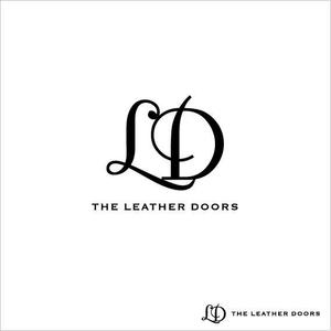 Galsia design (zeacocat86)さんのレザーセレクトショップ「THE LEATHER DOORS」のロゴ制作依頼への提案