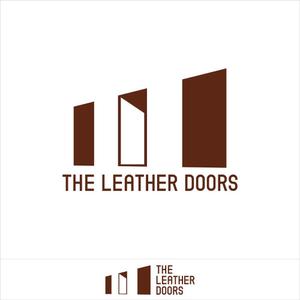 安原　秀美 (I-I_yasuhara)さんのレザーセレクトショップ「THE LEATHER DOORS」のロゴ制作依頼への提案