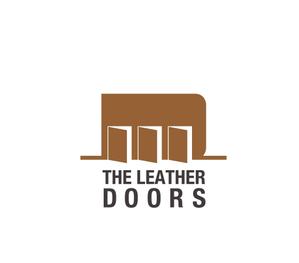 taki-5000 (taki-5000)さんのレザーセレクトショップ「THE LEATHER DOORS」のロゴ制作依頼への提案