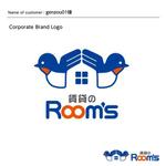 DESIGN DIVE (mstk0711)さんの「賃貸のＲｏｏｍ’ｓ」のロゴ作成への提案