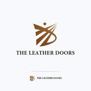 mae_chan ()さんのレザーセレクトショップ「THE LEATHER DOORS」のロゴ制作依頼への提案