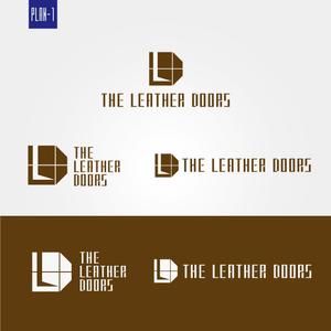 KEDStudio (masa721mark)さんのレザーセレクトショップ「THE LEATHER DOORS」のロゴ制作依頼への提案