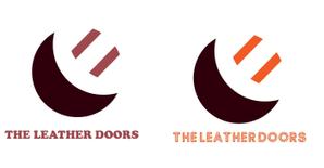 arc design (kanmai)さんのレザーセレクトショップ「THE LEATHER DOORS」のロゴ制作依頼への提案