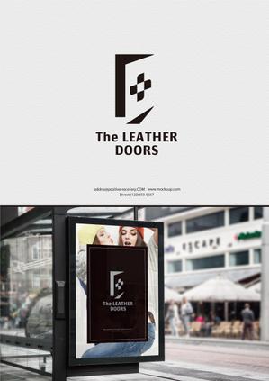 forever (Doing1248)さんのレザーセレクトショップ「THE LEATHER DOORS」のロゴ制作依頼への提案