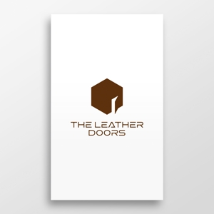 doremi (doremidesign)さんのレザーセレクトショップ「THE LEATHER DOORS」のロゴ制作依頼への提案