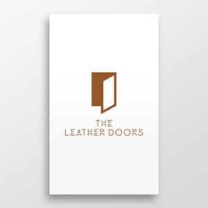 doremi (doremidesign)さんのレザーセレクトショップ「THE LEATHER DOORS」のロゴ制作依頼への提案