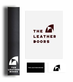 ONK (kojiro-4471)さんのレザーセレクトショップ「THE LEATHER DOORS」のロゴ制作依頼への提案