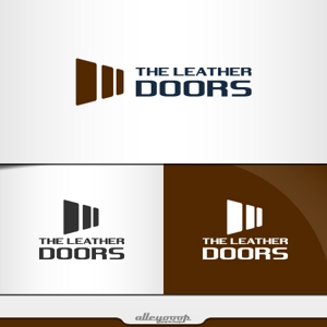 alleyooop (alleyooop)さんのレザーセレクトショップ「THE LEATHER DOORS」のロゴ制作依頼への提案