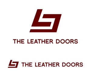 waami01 (waami01)さんのレザーセレクトショップ「THE LEATHER DOORS」のロゴ制作依頼への提案