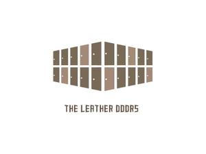 miraini (piraoka)さんのレザーセレクトショップ「THE LEATHER DOORS」のロゴ制作依頼への提案