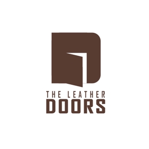 ATARI design (atari)さんのレザーセレクトショップ「THE LEATHER DOORS」のロゴ制作依頼への提案