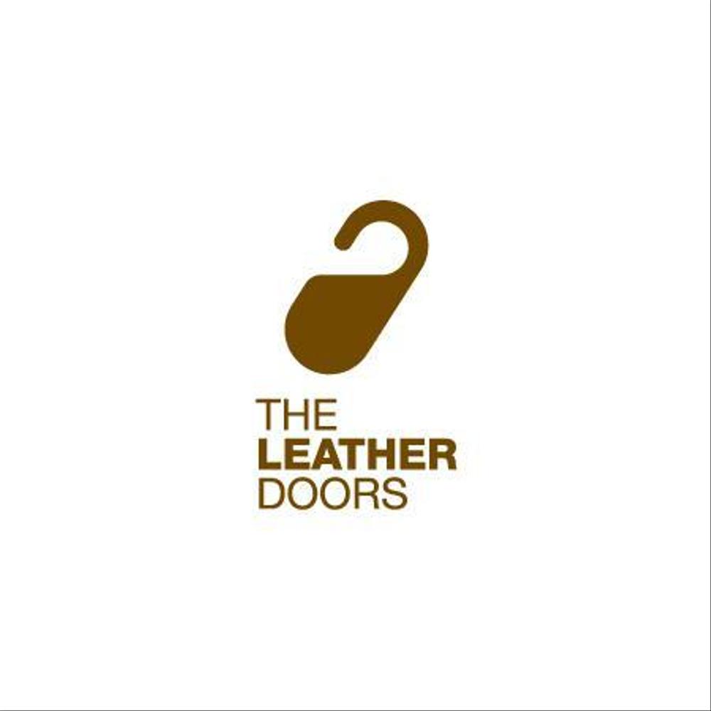 レザーセレクトショップ「THE LEATHER DOORS」のロゴ制作依頼