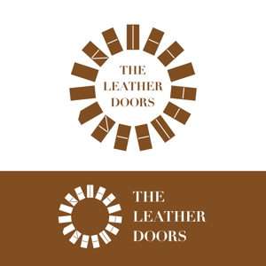 EAST DESIGN (east_mountain)さんのレザーセレクトショップ「THE LEATHER DOORS」のロゴ制作依頼への提案