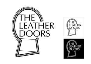 omochi (0t0chih0)さんのレザーセレクトショップ「THE LEATHER DOORS」のロゴ制作依頼への提案