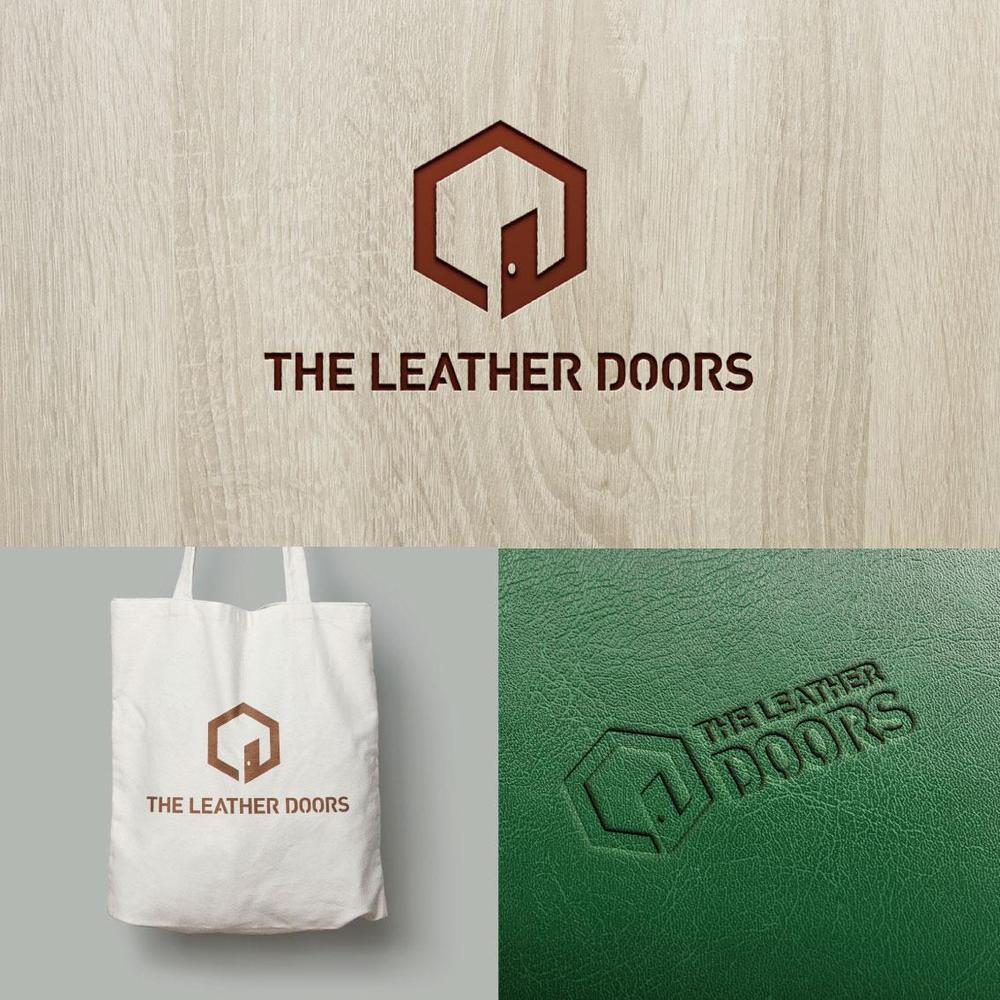 レザーセレクトショップ「THE LEATHER DOORS」のロゴ制作依頼