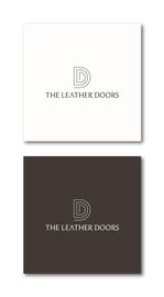 DeeDeeGraphics (DeeDeeGraphics)さんのレザーセレクトショップ「THE LEATHER DOORS」のロゴ制作依頼への提案