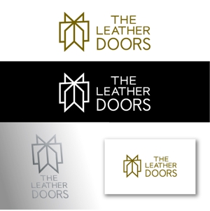 ama design summit (amateurdesignsummit)さんのレザーセレクトショップ「THE LEATHER DOORS」のロゴ制作依頼への提案