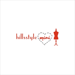 Galsia design (zeacocat86)さんのティーン向けアパレルブランド「hillsstyle mini」のロゴへの提案