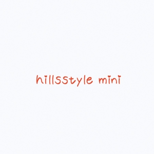 mae_chan ()さんのティーン向けアパレルブランド「hillsstyle mini」のロゴへの提案