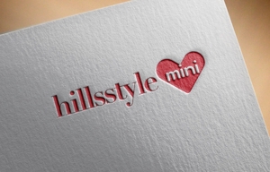 d-o2 (d-o2)さんのティーン向けアパレルブランド「hillsstyle mini」のロゴへの提案