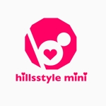 ゆい ()さんのティーン向けアパレルブランド「hillsstyle mini」のロゴへの提案