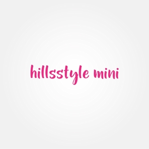 tanaka10 (tanaka10)さんのティーン向けアパレルブランド「hillsstyle mini」のロゴへの提案