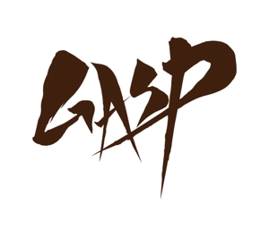 taisyoさんのレザーブランド「GASP」（ギャスプ）ロゴ制作依頼への提案