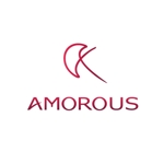 nano (nano)さんの美容グループ会社の名称。「AMOROUS」のロゴ作成への提案