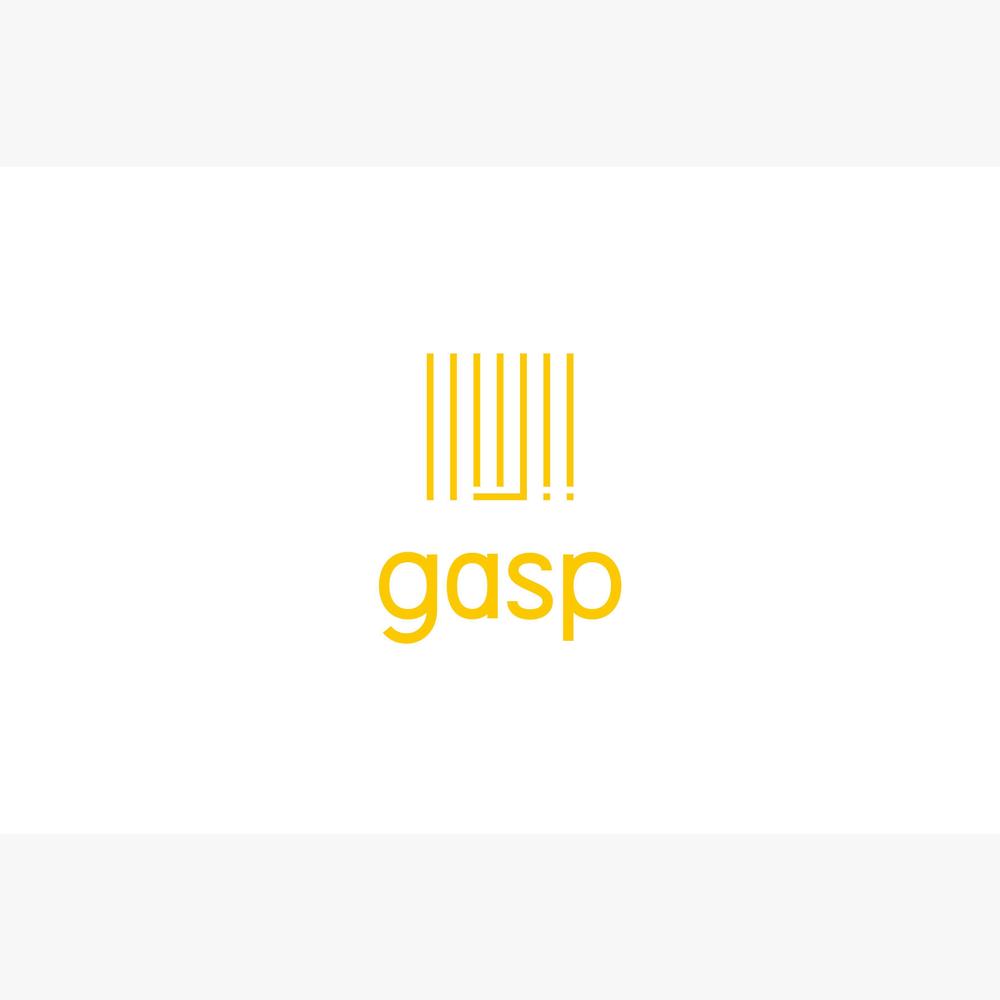 レザーブランド「GASP」（ギャスプ）ロゴ制作依頼