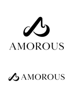 さんの美容グループ会社の名称。「AMOROUS」のロゴ作成への提案