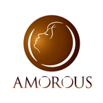 haru64 (haru64)さんの美容グループ会社の名称。「AMOROUS」のロゴ作成への提案