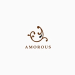 s a i w a i  (saiwai)さんの美容グループ会社の名称。「AMOROUS」のロゴ作成への提案