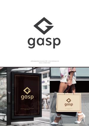 forever (Doing1248)さんのレザーブランド「GASP」（ギャスプ）ロゴ制作依頼への提案