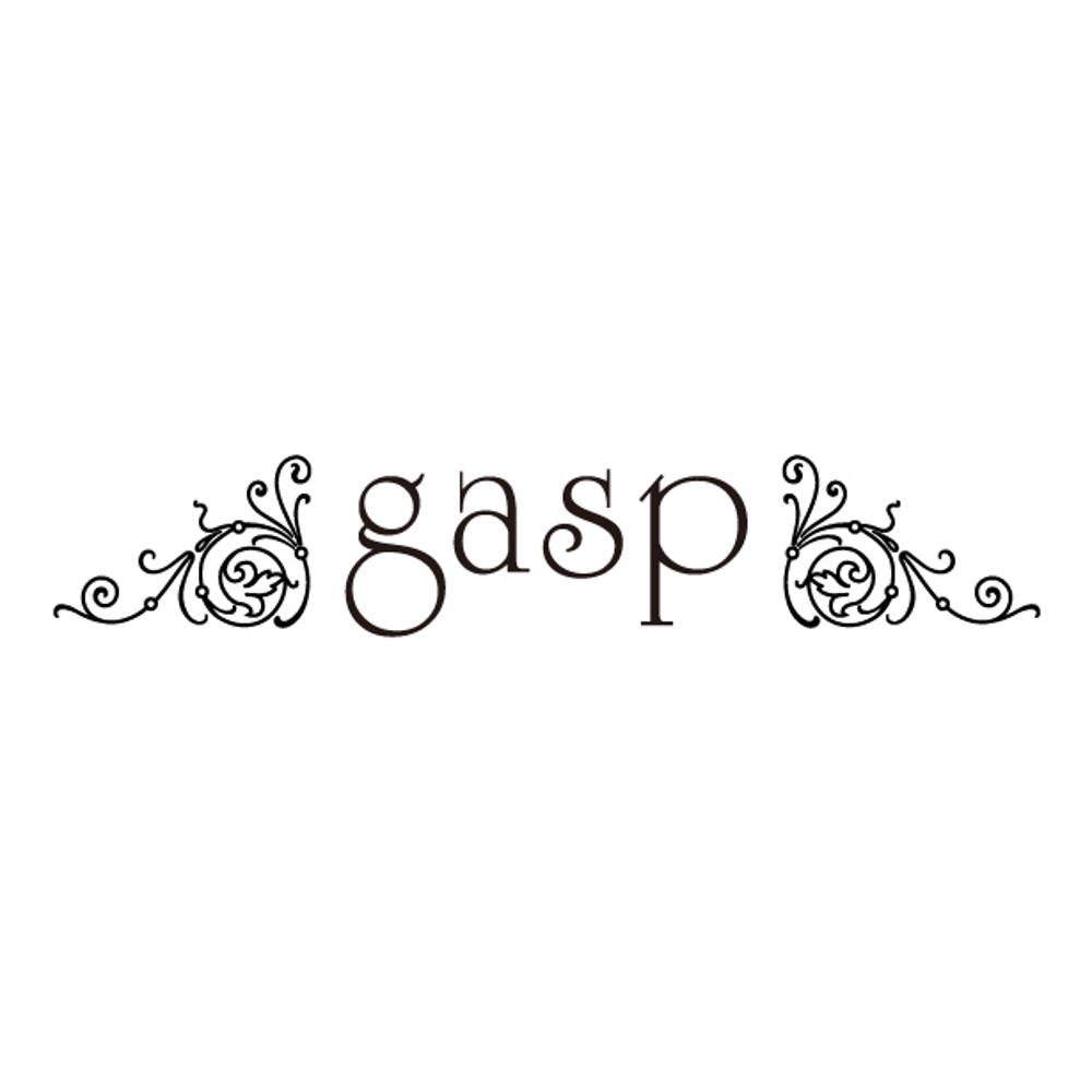 レザーブランド「GASP」（ギャスプ）ロゴ制作依頼