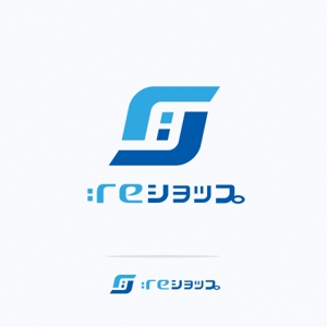 mae_chan ()さんの輸入品販売サイト「:reショップ」のロゴへの提案