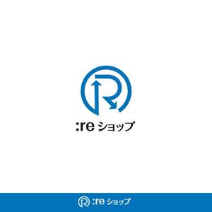 nagi (39818tk)さんの輸入品販売サイト「:reショップ」のロゴへの提案