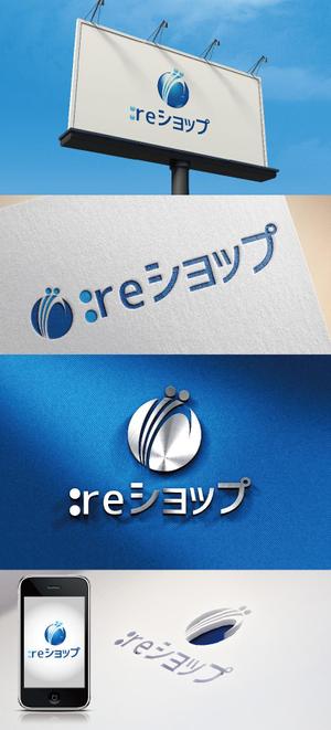 k_31 (katsu31)さんの輸入品販売サイト「:reショップ」のロゴへの提案