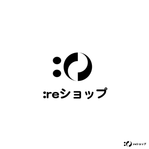 m-iriyaさんの輸入品販売サイト「:reショップ」のロゴへの提案