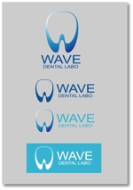 SUN DESIGN (keishi0016)さんの会社名「WAVE　DENTAL　LABO」のロゴへの提案