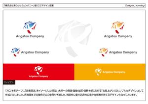 kometogi (kometogi)さんの飲食業（株）ありがとうカンパニーの会社のロゴへの提案