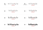 みゃーこ (rococo9)さんのティーン向けアパレルブランド「hillsstyle mini」のロゴへの提案