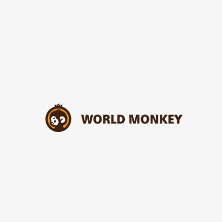 FFCA (FFCA)さんのホームページ制作や婚活事業 治療院等の複合企業「WORLD　MONKEY」のロゴへの提案