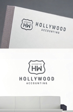 chpt.z (chapterzen)さんのお堅いイメージを崩したPOPでスタイリッシュな会計事務所のロゴ　Hollywood Accountingへの提案