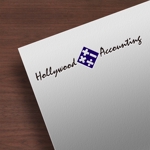 taguriano (YTOKU)さんのお堅いイメージを崩したPOPでスタイリッシュな会計事務所のロゴ　Hollywood Accountingへの提案