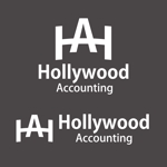 柄本雄二 (yenomoto)さんのお堅いイメージを崩したPOPでスタイリッシュな会計事務所のロゴ　Hollywood Accountingへの提案