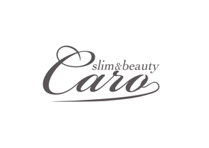 日和屋 hiyoriya (shibazakura)さんの女性専用でネイル、マツエク、痩身、ヘアのトータルビューティー『slim&beauty caro』のロゴへの提案