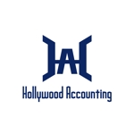 odo design (pekoodo)さんのお堅いイメージを崩したPOPでスタイリッシュな会計事務所のロゴ　Hollywood Accountingへの提案